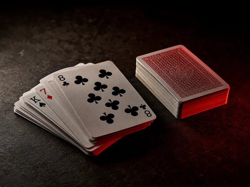 Crazy Eights illustration