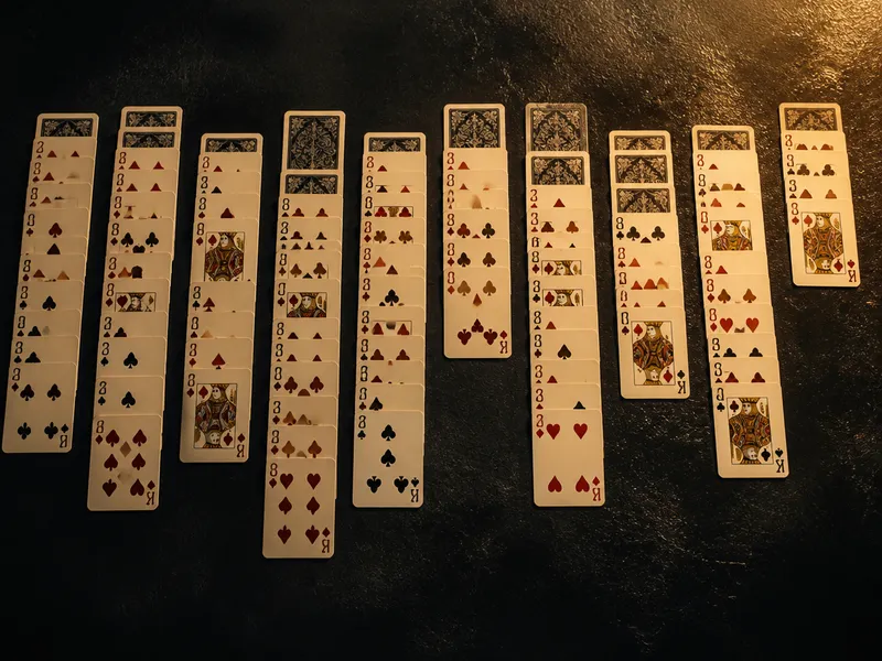 Spider Solitaire illustration